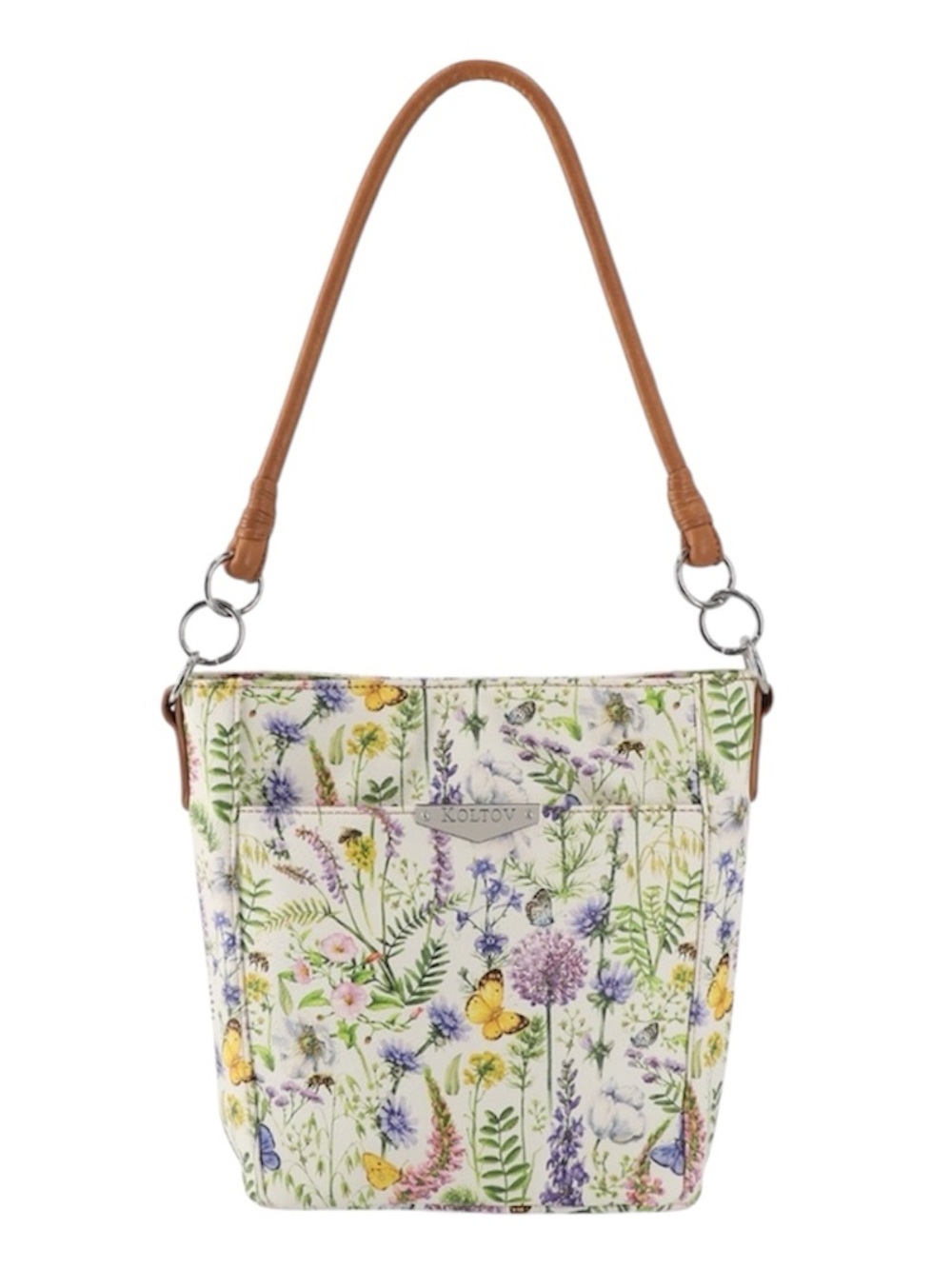 Koltov Ginny Bucket Bag Flowers Butterfly Spring Summer Chic Cute Casual